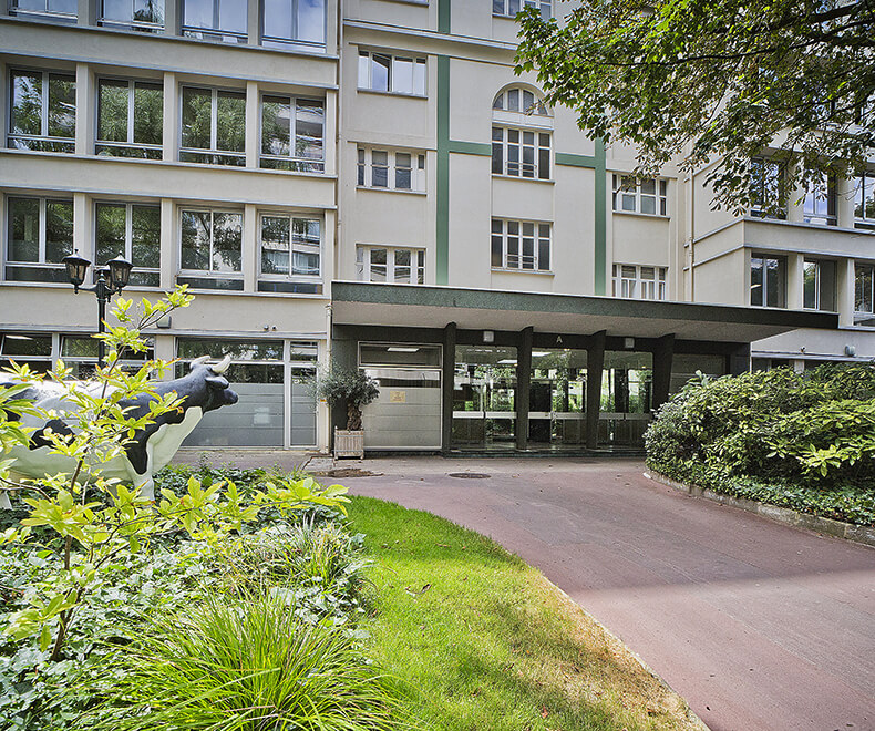 Pépinière d'entreprise verdure à Paris